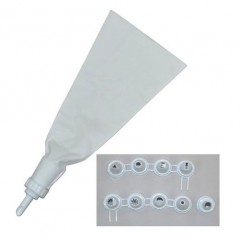 Zdobička na dorty sáček + 9 nástavců č.1