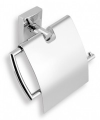Závěs toaletního papíru s krytem Metalia 12 chrom č.1