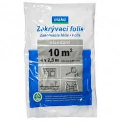 Folie zakrývací 4x 2,5m, 7µm č.1