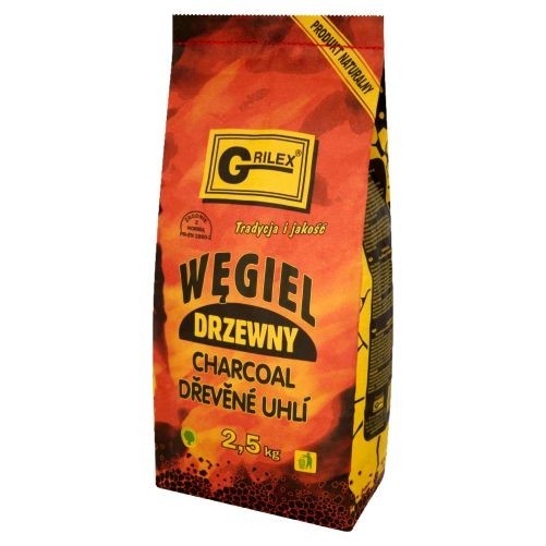 Uhlí dřevěné na gril 2,5 kg