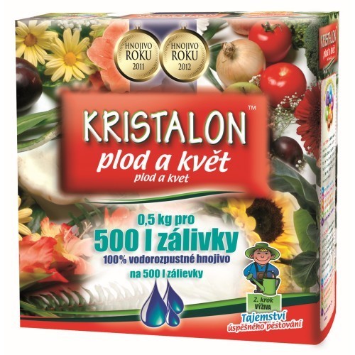 Hnojivo Kristalon Plod a květ 0,5kg