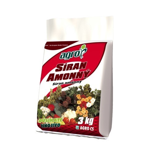 Hnojivo Síran amonný 3kg AGRO