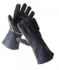 SANDPIPER BLACK rukavice celokože - 11 č.1
