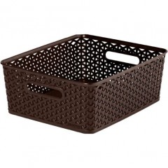 Box úložný RATTAN 35x30x13cm (M),"Y" STYLE, PH HN č.1