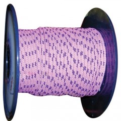Šňůra PES bez duše 2mm barevná pletená (200m) č.1