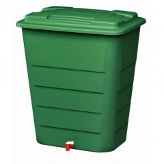 Sud na dešť.vodu 200l PH hranatý s kohoutkem+víko č.1