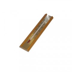 Teploměr pokojový 20cm dřev.+ kov.12.1016 č.1