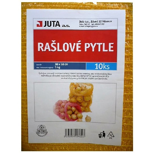 Pytel rašlový 30x50cm, obsah 5kg, bez úvazku (10ks)