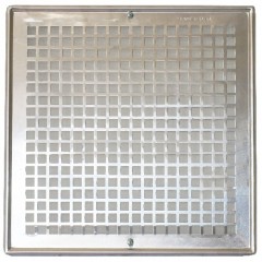 Průvětrník bez klapky 150x150mm Al 5027 č.1