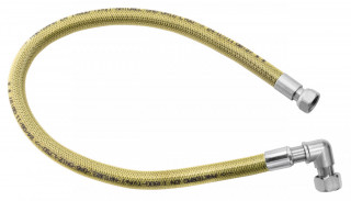 Plynová připojovací hadice s kolínkem 1/2" MM-1m č.1