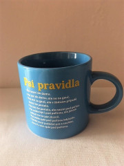 Hrnek "psí pravidla" č.1