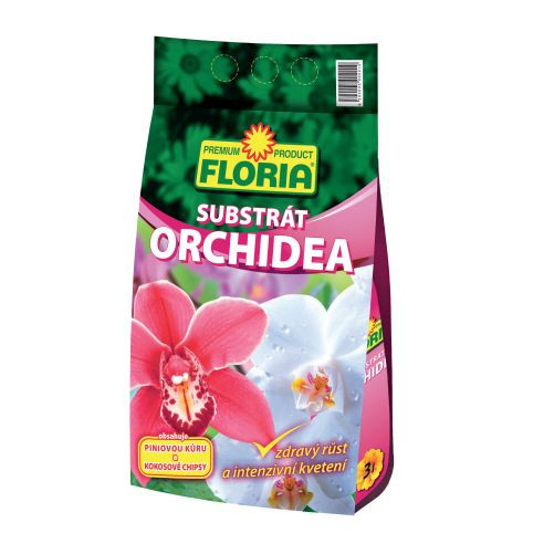 Substrát pro orchideje 3l FLORIA