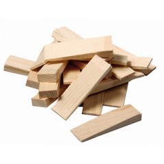 Klínek montážní dřev.150x25x25-1mm (8ks) č.1