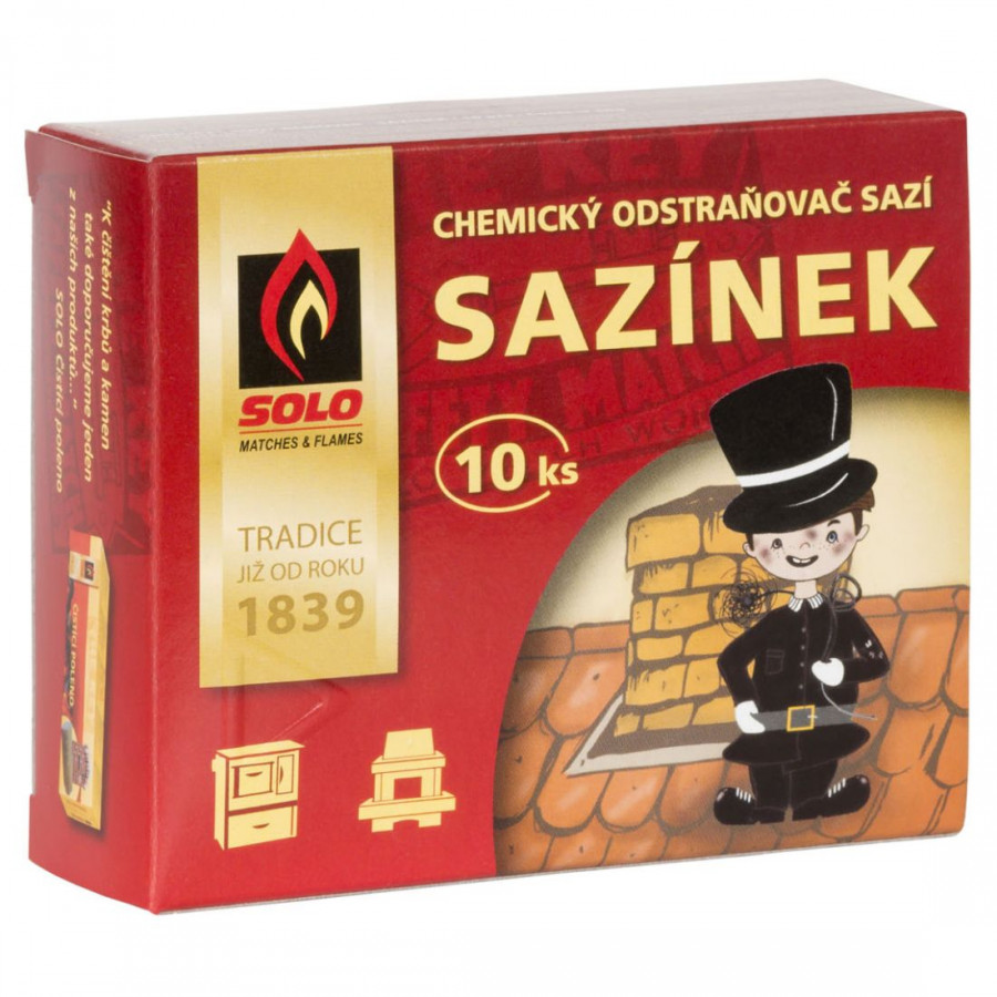 Odstraňovač sazí chemický SAZÍNEK SOLO