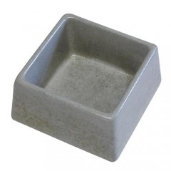 Miska čtverec 155x155x75mm beton (84) č.1