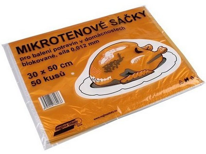 Sáček mikrotenový 6l 30x50cm (50ks)