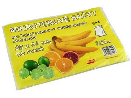 Sáček mikrotenový 3l 25x35cm (50ks)