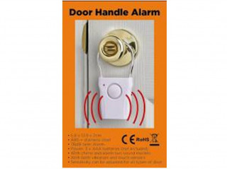 Alarm domovní na dveře 6,8x13,9x2cm ABS+nerez č.2