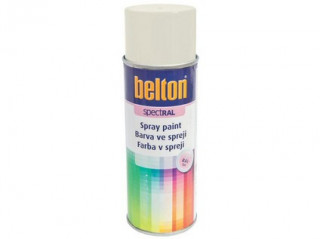 Barva ve spreji BELTON RAL 9010, 400ml BÍ č.1
