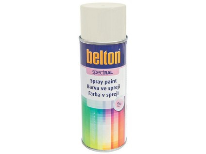 Barva ve spreji BELTON RAL 9010, 400ml BÍ