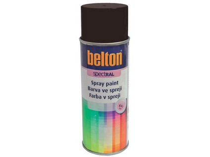 Barva ve spreji BELTON RAL 8017, 400ml HN čokoládová