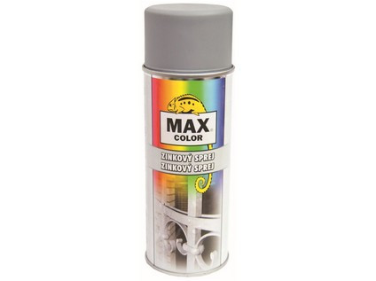 Sprej MAX COLOR 400ml zinkový