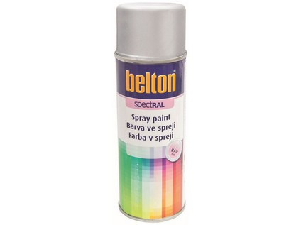 Barva ve spreji BELTON RAL 9006, 400ml BÍ Al