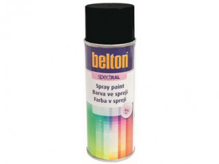 Barva ve spreji BELTON RAL 9005pl, 400ml ČER pololesklá č.1