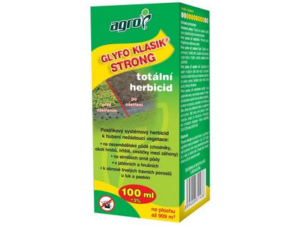 AGRO GLYFO Klasik Strong total.herbicid 100ml