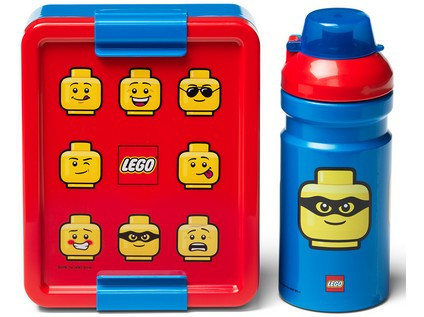 Svačinová sada: box na svačinu a láhev LEGO ICONIC CLASSIC