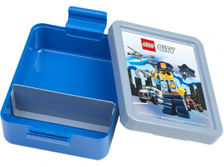 Svačinová sada: box na svačinu a láhev LEGO CITY č.2