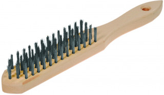 Kartáč drátěný 3ř. ocel M č.1