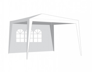 Stěna k altánu 295x190cm s oknem BÍ č.1