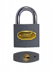 Zámek visací STAR 10HS/38mm Fe 3kl. č.1