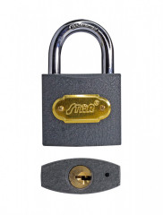 Zámek visací STAR 10HS/50mm Fe 3kl. č.1