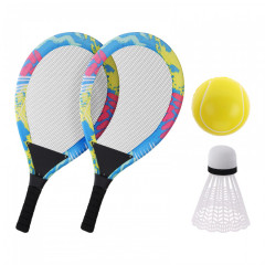 Sada TENIS/BADMINTON 4díl. (2x raketa, 2x míček) č.1