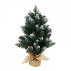 Stromek vánoční v květníku 60cm PVC ZE č.1