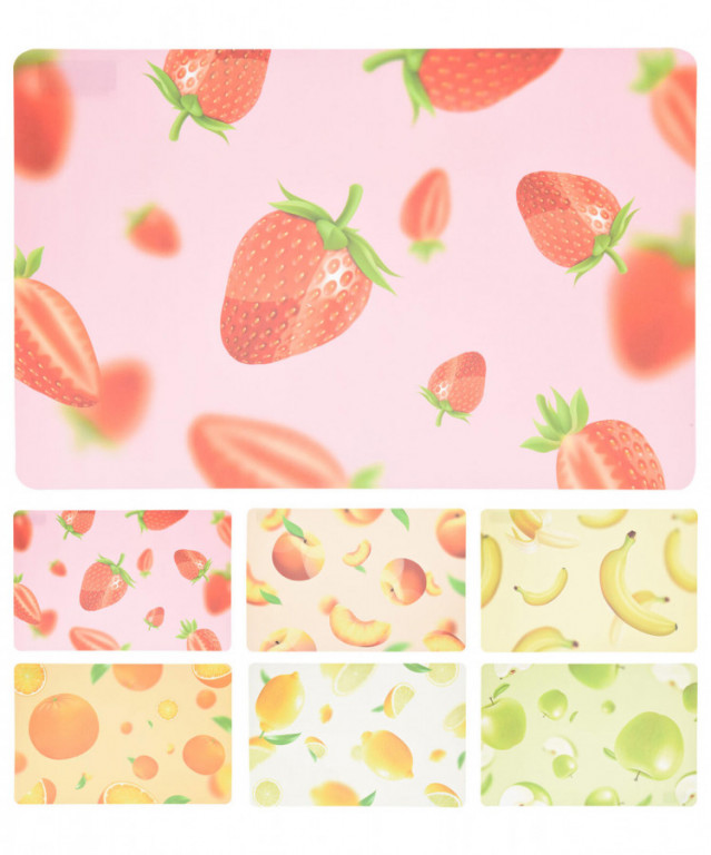 Prostírání PH OVOCE 43,5x28,5cm 6 dekorů, mix