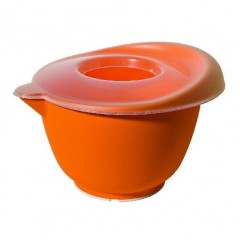 Mísa šlehací s víkem 23cm (3,5l) PH s gumou, mix barev č.1