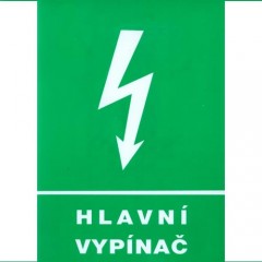 Tabulka - HLAVNÍ VYPÍNAČ č.1