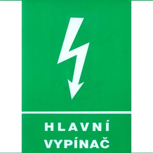 Tabulka - HLAVNÍ VYPÍNAČ